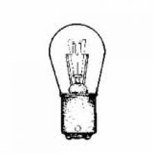 Stanpro (Standard Products Inc.) 22007 - MINIATURE LAMP S-6 125V 0.024A 3W BA15d CLEAR STD