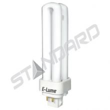 Stanpro (Standard Products Inc.) 14117 - CFL PLUG-IN DOUBLE TWIN TUBE 4-PIN G24q-1 13W 3000K 810LM E-LUME