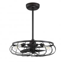 Savoy House Meridian CA M2008ORB - 14" 3-Light Fan D'Lier in Oil Rubbed Bronze