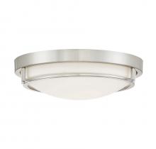 Savoy House Meridian CA M60019BN - 2-Light Ceiling Light in Brushed Nickel