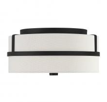 Savoy House Meridian CA M60065MBK - 2-Light Ceiling Light in Matte Black