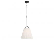 Savoy House Meridian CA M7045MBK - 1-Light Pendant in Matte Black