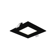 Dals CA 5004SQ-CC-V-BK - Multi CCT Slim Square Recessed Panel Light - universal 120V-347V, 0-10V dimming