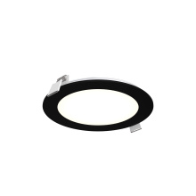 Dals CA 5005-CC-V-BK - Multi CCT Slim Round Recessed Panel Light - universal 120V-347V, 0-10V dimming
