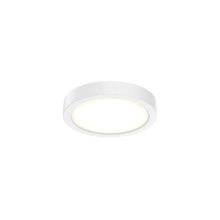 Dals CA CFLEDR06-CC-V-WH - Round Flush Mount, Universal 120v - 347v, 0 - 10v Dimming