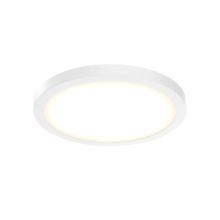 Dals CA CFLEDR14-CC-V-WH - Round Flush Mount, Universal 120v - 347v, 0 - 10v Dimming