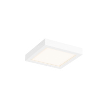 Dals CA CFLEDSQ06-CC-WH - 6 Inch Square Indoor/outdoor LED Flush Mount