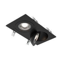 Dals CA FGM4-CC-DUO-V-BK - Double FGM4 Recessed CCT - universal 120V-347V, 0-10V dimming