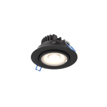 Dals CA GMB4-CC-BK - 4 Inch Round Recessed LED Gimbal Light in 5CCT