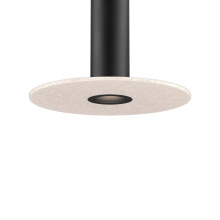 Dals CA PIL-ACCFD24-LB-BK - Black mounting reflector and 24in felt disk Light beige for PILXX