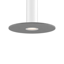 Dals CA PIL-ACCFD24-MG-WH - White mounting reflector and 24in felt disk Medium gray for PILXX
