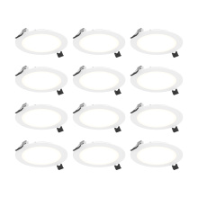 Dals CA PNL6-CC-WH-K12 - Kit Of 12 - 6in Round LED Panel, White