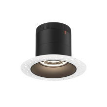 Dals CA RC04-CC-60-RGBK-TL - 4in Modular Downlight, 5CCT, 60 degree Beam Angle, Regressed, Black,Trimless