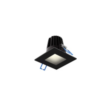 Dals CA RGR2SQ-CC-BK - 2 Inch Square Indoor/outdoor Regressed Down Light