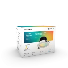 Dals CA SM-RGR4WH - 4 Inch Smart RGB+CCT LED Regressed Recessedl light