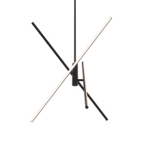 Dals CA SSPD32-CC-BK - Three Branch Pendant