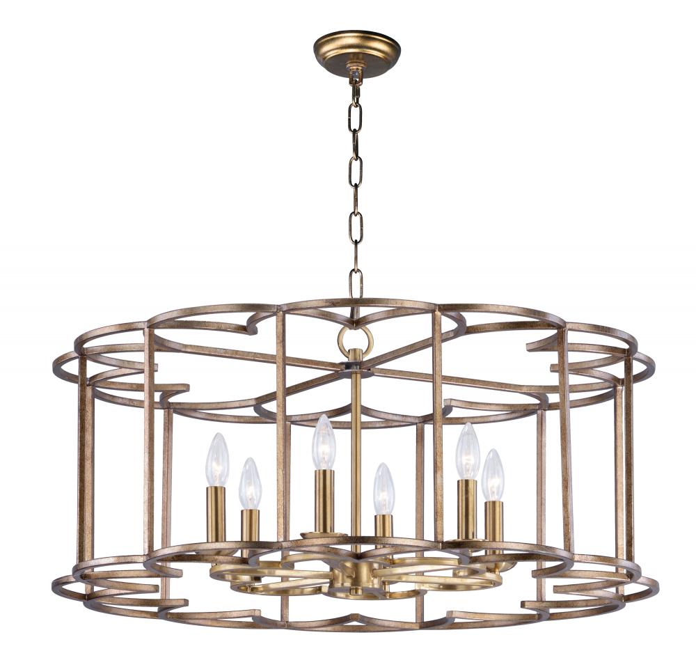 Helix-Single-Tier Chandelier