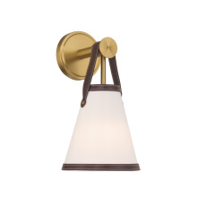 Crystorama CAL-2401-LG - Libby Langdon Callahan 7.25'' Luxe Gold Sconce