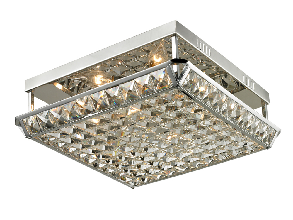 Ibiza Crystal Flush Mount