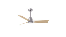 Matthews Fan Company AKLK-BN-LM-42 - Alessandra-42" Three Blade Transitional Ceiling Fan-5CCT Integrated LED-Brushed Nickel Finish