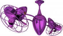 Matthews Fan Company AR-LTPURPLE-MTL - Ar Ruthiane - Rotational Ceiling Fan - Ametista Finish - Metal Blades