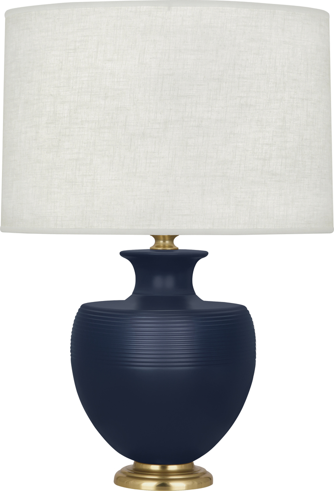 Matte Midnight Blue Michael Berman Atlas Table Lamp