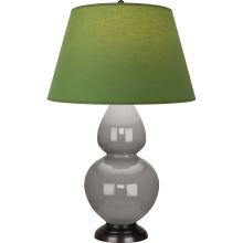Robert Abbey 1749G - Smokey Taupe Double Gourd Table Lamp