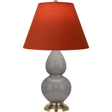 Robert Abbey 1768T - Smokey Taupe Small Double Gourd Accent Lamp
