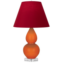 Robert Abbey A695R - Pumpkin Small Double Gourd Accent Lamp