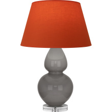 Robert Abbey A750T - Smokey Taupe Double Gourd Table Lamp