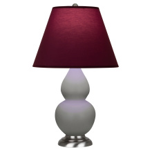 Robert Abbey MST52P - Matte Smokey Taupe Small Double Gourd Accent Lamp