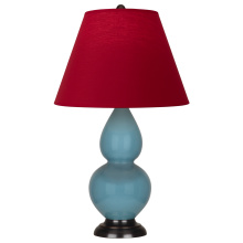 Robert Abbey OB11R - Steel Blue Small Double Gourd Accent Lamp