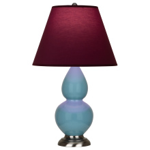 Robert Abbey OB12P - Steel Blue Small Double Gourd Accent Lamp