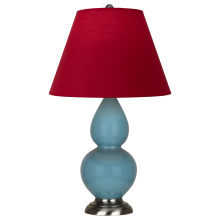 Robert Abbey OB12R - Steel Blue Small Double Gourd Accent Lamp