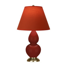 Robert Abbey OX10T - Oxblood Small Double Gourd Accent Lamp