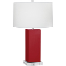 Robert Abbey RR995 - Ruby Red Harvey Table Lamp