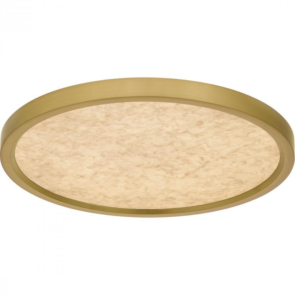 Outskirts Brushed Gold Flush Mount