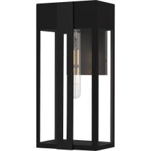 Quoizel BSW8407MBK - Boswell 1-Light Matte Black Outdoor Wall Lantern