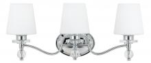 Quoizel HS8603C - Hollister 3-Light Polished Chrome Vanity Light