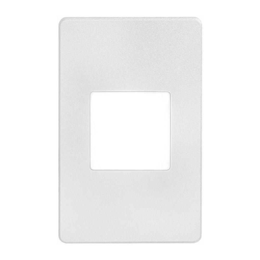 White Rectangle In/Outdoor 3W LED Wal