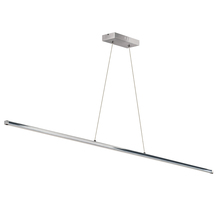 Dainolite ARY-4830LEDHP-PC - 30W LED Horizontal Pendant, Polished Chrome with White Acrylic Diffuser