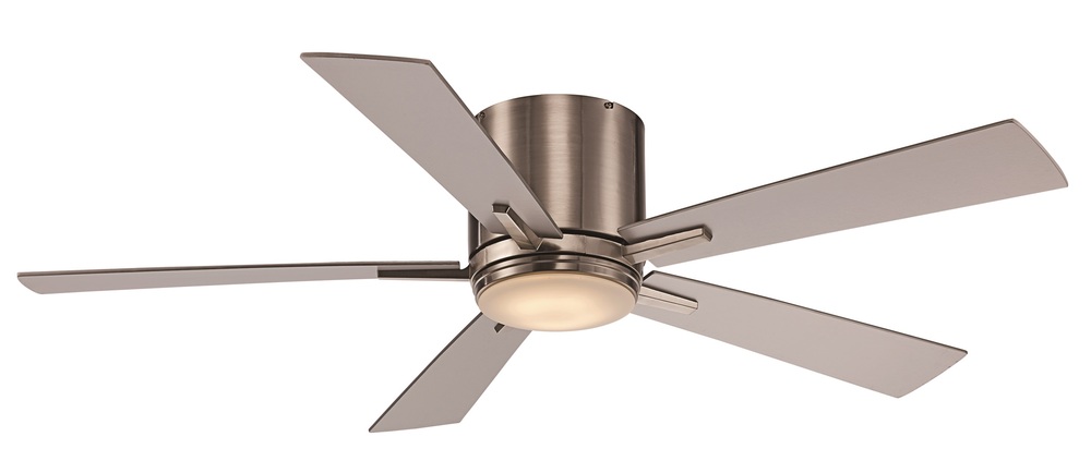 Finnley Collection Indoor LED Light, 5-Blade Ceiling Fan with Opal Glass Lens