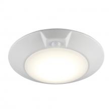 Trans Globe LED-40030-MS WH - 7.5" DISK-14W-5CCT-MOTION SENSOR-WH