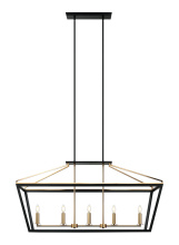 Matteo Lighting C67005BKAG - Mavonshire Chandelier