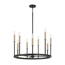 Capital Canada 458381ER - 9 Light Chandelier