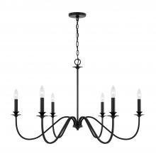Capital Canada AA1029MB - 6-Light Chandelier