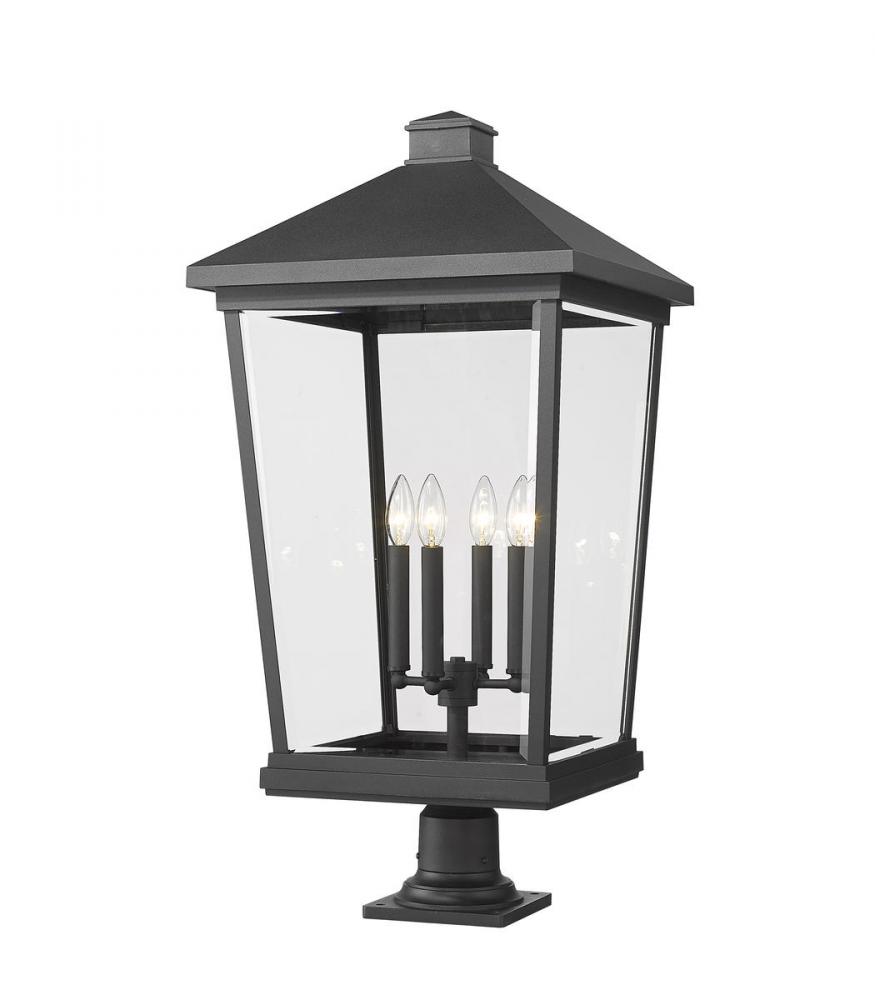 4 Light Outdoor Pier Mounted Fixture