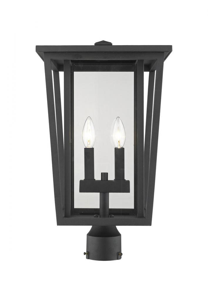 2 Light Outdoor Post Mount Fixture