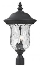 Z-Lite 533PHB-BK - 3 Light Outdoor Post Mount Fixture