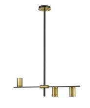 Z-Lite 814-3L-MB-OBR - 3 Light Linear Chandelier